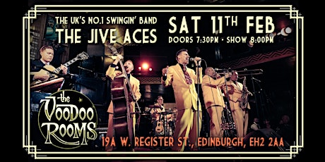 The Jive Aces Live at the Voodoo Rooms, Edinburgh primary image