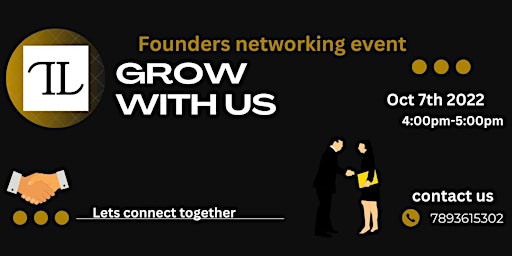 Founder's Networking Event [E-Com Special Edition]