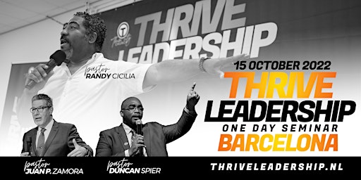 Thrive Leadership Seminar Barcelona