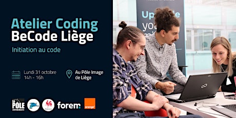 BeCode Liège - Atelier d’initiation au code - Junior Developer
