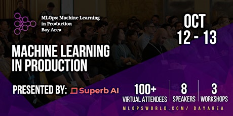 Imagem principal do evento MLOps: Machine Learning in Production /  Bay Area Summit