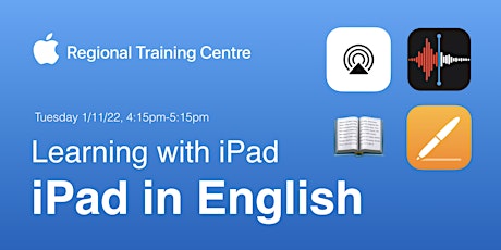 Primaire afbeelding van Learning with iPad: iPad in English