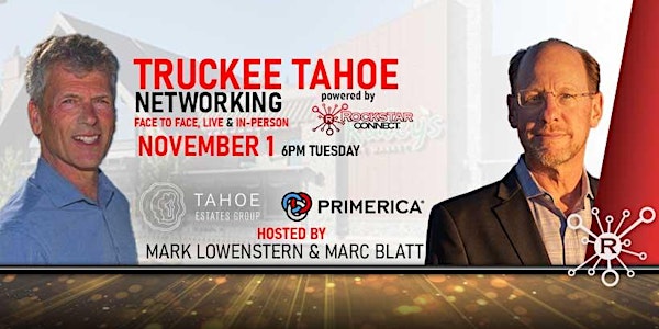 Free Truckee Tahoe Rockstar Connect Networking Event (November)