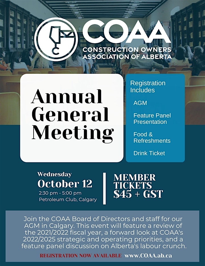 COAA 2022 Annual General Meeting image