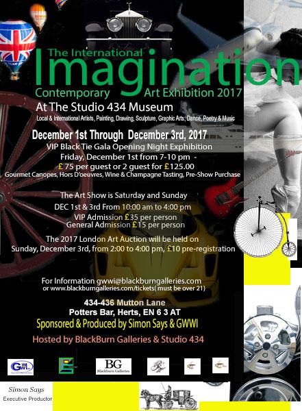 The International Imagination Contemporary Art Exhibition 2017 (VIP Admission Sat and Sun)