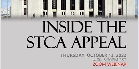 Inside the STCA appeal at the Supreme Court of Canada