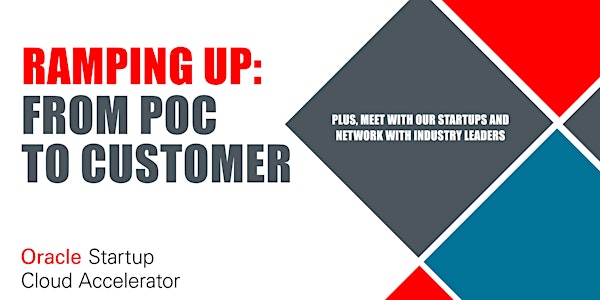 Ramping up from POC to Customer