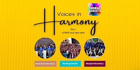 Voices In Harmony - Day 1