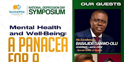 National Depression Day Symposium