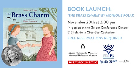 Book Launch: Monique Polak's "The Brass Charm"
