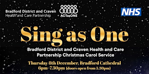 Bradford District & Craven Health & Care Partnership -Christmas Carol Serv.