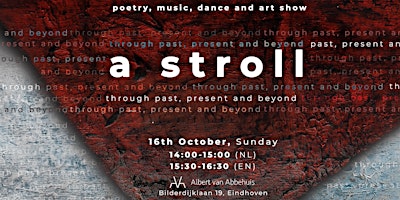 "A stroll" – Burning Blood – poetry, music, dance and art show _NL