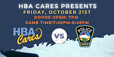 HBA Cares vs. CSPD Charity Hockey Game