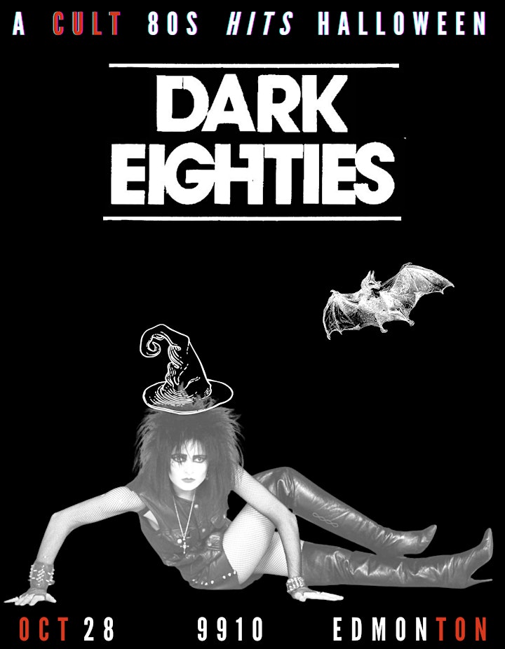 Dark Eighties Halloween Party @  9910 - SOLD OUT! Limited tickets at door image