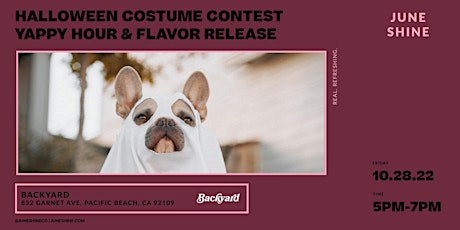 Yappy Hour - Dog Halloween Costume contest & Flavor Release Party