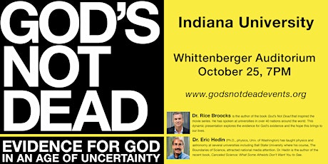 God's Not Dead at Indiana University