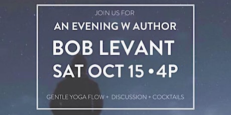 Cocktails and Conversation with  Bob Levant