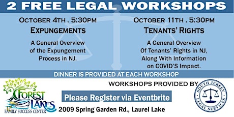 Tenants' Rights Workshop - South Jersey Legal Services, Inc.