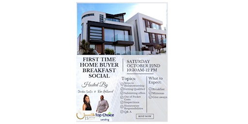 First Time Home Buyer Breakfast Social