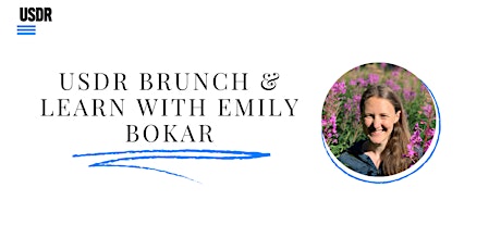 Primaire afbeelding van USDR Brunch & Learn: Emily Bokar