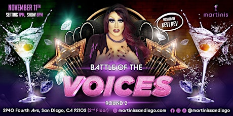 Battle of the Voices: Round 2 | Competition at Martinis
