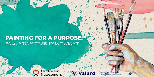 Painting for a Purpose: Fall Birch Tree Paint Night