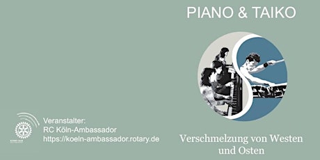 Hauptbild für Rotary Benefizkonzert Piano & Taiko