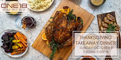 Take Away Thanksgiving Turkey Dinner