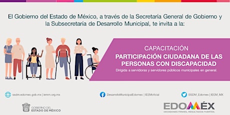 Participación Ciudadana de las Personas con Discapacidad.  IEEM