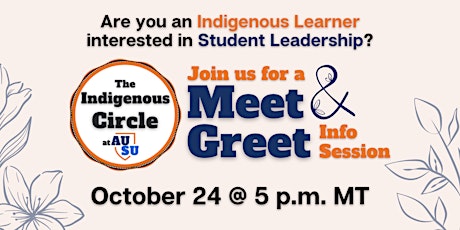 Indigenous Circle at AUSU: Meet & Greet Info Session