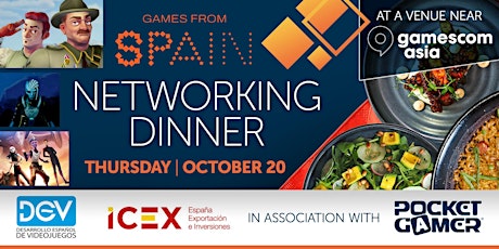 Games From Spain Networking Dinner: Gamescom Asia Edition