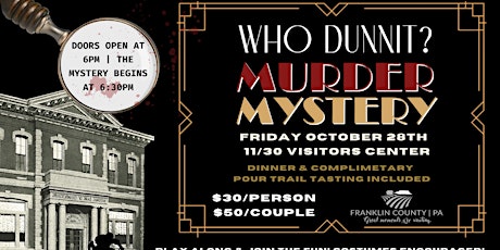 Who Dunnit? Murder Mystery Dinner