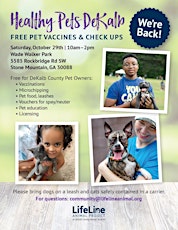 Healthy Pets DeKalb FREE Event