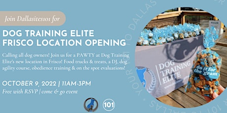 Dallasites101 Dog Training Elite Frisco Grand Opening