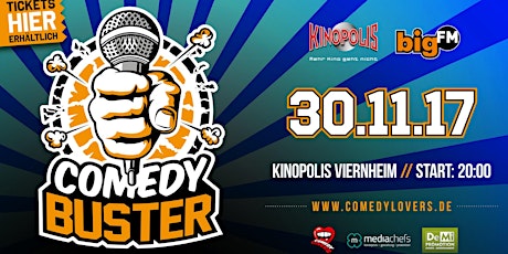 Hauptbild für Comedy Buster - Kinopolis Viernheim 