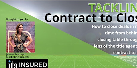 Tackle the Contract to Close Process