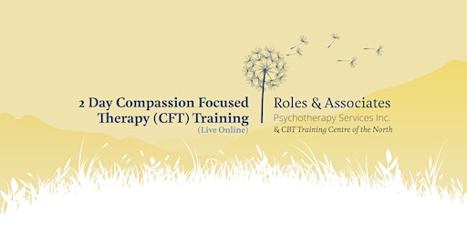 Imagem principal do evento January 2023 2 Day Compassion Focused Therapy (CFT) Training