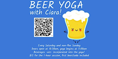 Beer & Yoga with Ciara