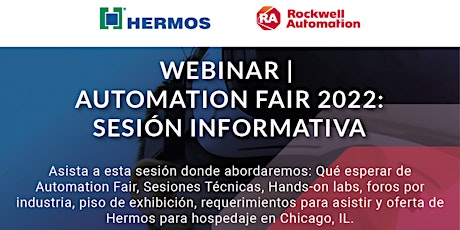 Webinar | Automation Fair 2022: Sesión Informativa