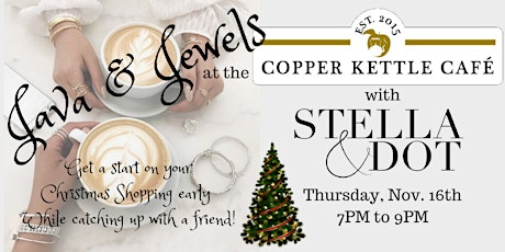 Java & Jewels at Copper Kettle Café primary image