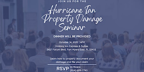 Hurricane Ian Property Damage Seminar