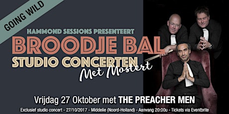 Primaire afbeelding van Broodje Bal | Studio concert - The Preacher Men