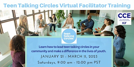 Imagem principal do evento Teen Talking Circles Facilitator Training - WINTER/VIRTUAL