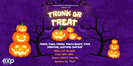 Client Appreciation "Trunk or Treat" hosted by eXp Realty