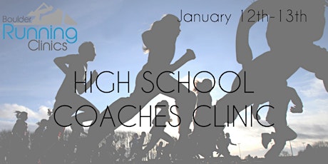 Boulder Running Clinics - January 2018 High School Clinic primary image
