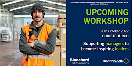 Blanchard® Management Essentials – 26th October 2022 (Christchurch) primary image