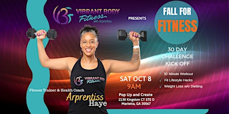 Fall For Fitness 30 Day Challenge Kick-Off
