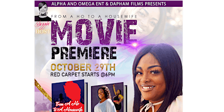 RED CARPET/FORMAL ATTIRE MOVIE PREMIER "FROM A HO TO A HOUSEWIFE"