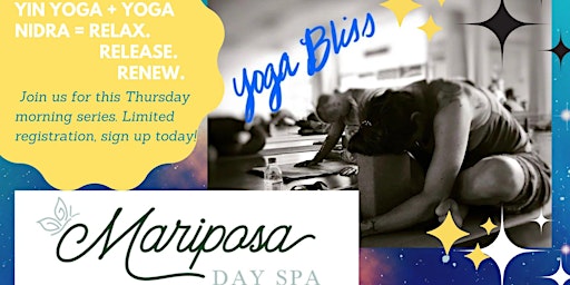 Yin Yoga + Yoga Nidra at Mariposa Spa