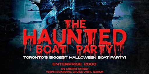 THE HAUNTED HALLOWEEN BOAT PARTY | MON OCT 31